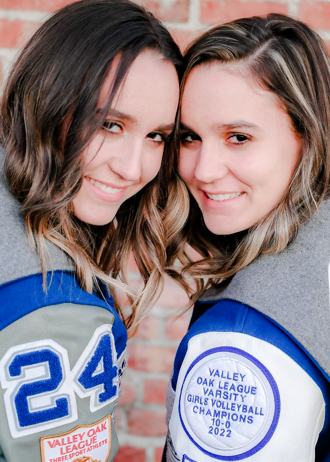 Senior Session with twins graduating from Sierra High School in Manteca, CA at a sunset session in Ripon CA