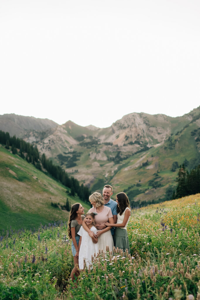 Family Session in Little Cottonwood Canyon, UT