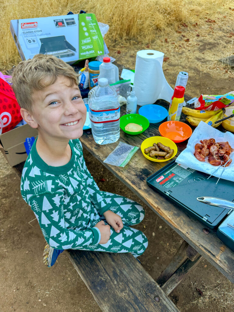 Camping at Folsom Lake in Rocklin CA