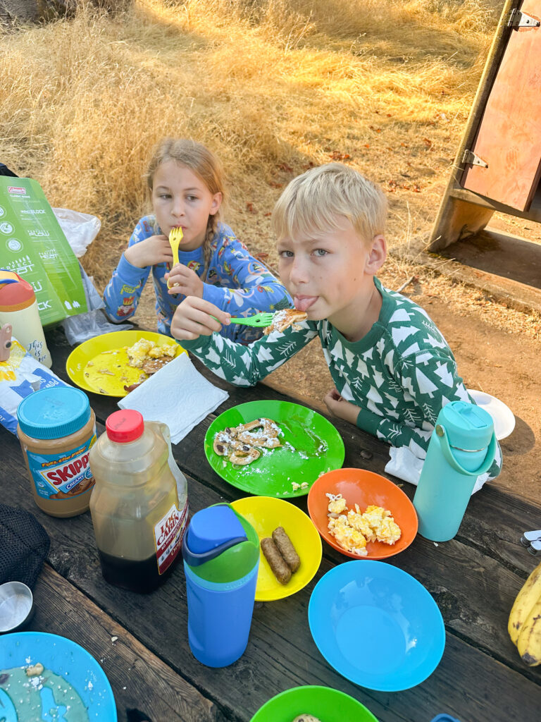 Camping at Folsom Lake in Rocklin CA
